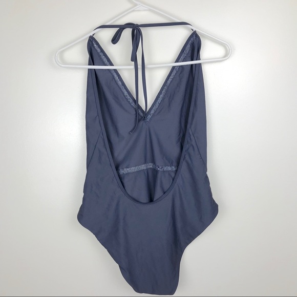 Tularosa Lovely One Piece Swimsuit in Medium Gray - Picture 5 of 5